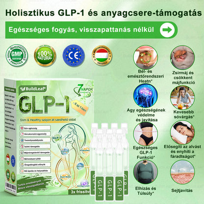 🍀BuildLeaf® GLP-1 8-az-1 Slim & Egészséges Oldat (Napi 1 adag · Eredmény 7 nap alatt),Segíti a fogyást, védi a szívet, szabályozza a cukorszintet, javítja az emésztést és az ízületeket — miközben feszesíti a bőrt és növeli az energiát.