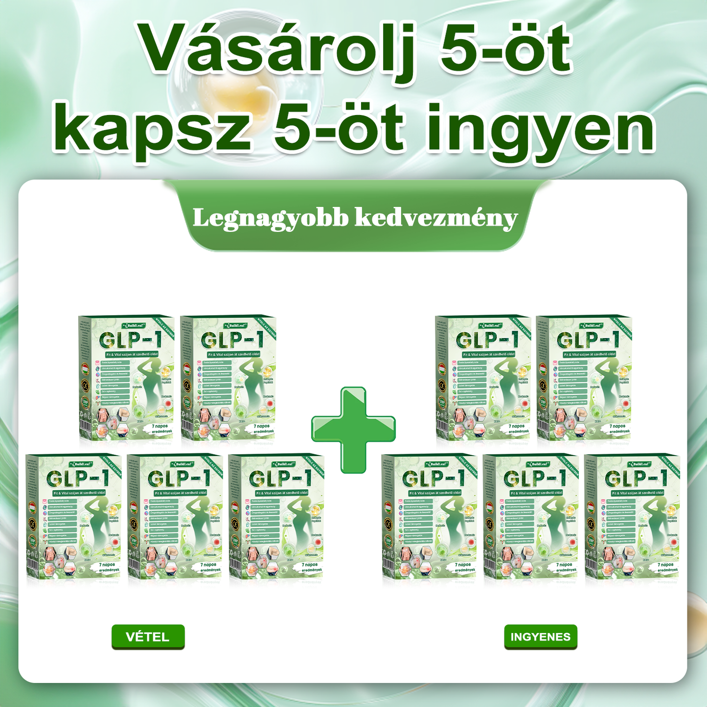 🎁Már csak 5 doboz maradt! BuildLeaf® – Most akár 50% kedvezménnyel! Szerezze vissza egészségét és önbizalmát! Ne hagyja ki ezt a lehetőséget – később talán már nem lesz rá alkalom!